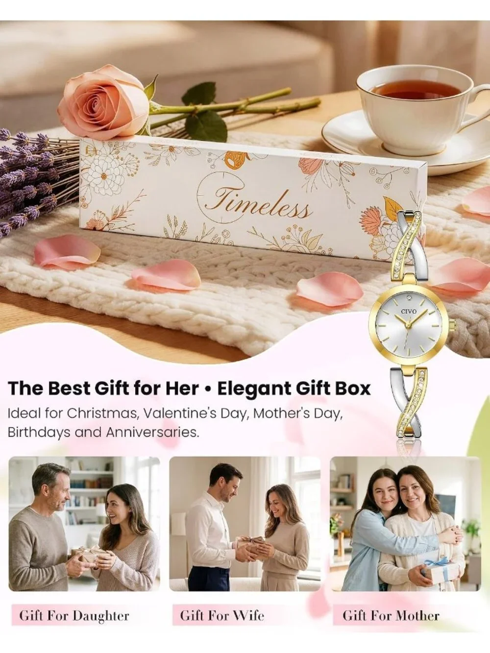 N/A elegant gold